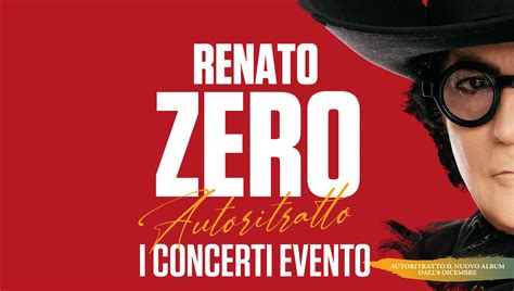 biglietti concerto renato zero roma 2024