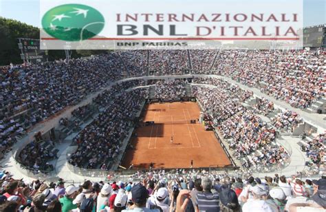 biglietti internazionali di tennis roma