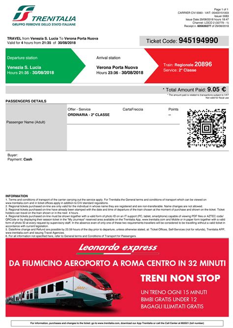 biglietti roma bologna treno