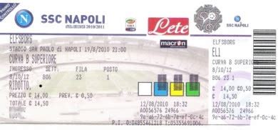 biglietti ssc napoli roma