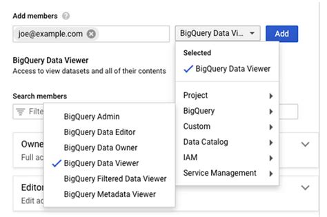 Bigquery Where In List