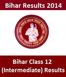 bihar board 12th result 2014