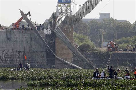 bihar bridge collapses in morbi