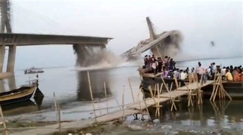 bihar bridge collapses traffic disrupted