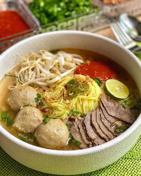 Bihun Sup Utara: Resipi Terperinci