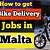 bike delivery jobs in malta