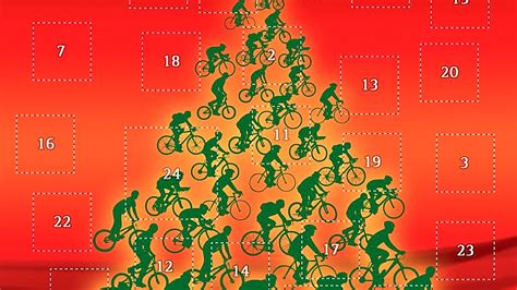 Christmas Bicycle Advent Calendar CycleMiles