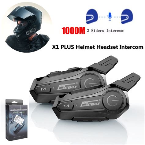 Bike Helmet Intercom Headset