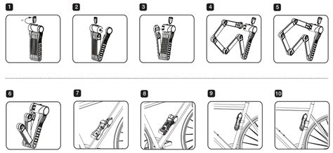 Bike Lock Instructions