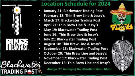 Bikes And Breakfast Menu