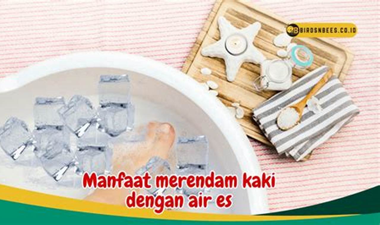 Temukan 4 Manfaat Merendam Kaki dengan Air Es untuk Kesehatan yang Jarang Diketahui