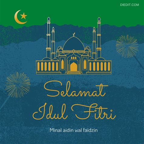 Bikin Kartu Ucapan Idul Fitri