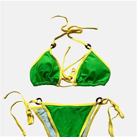 Bikini Green Yellow