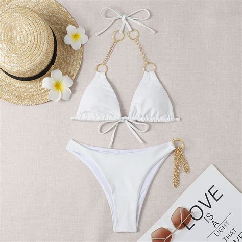 bikinis Micro chain bikini set