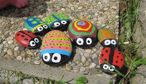Steine Bemalen Für Kinder : 1001 + kreative und leichte Ideen zum