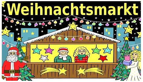 Deutsch lernen: Der Weihnachtsmarkt & Weihnachten - learning German
