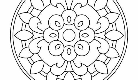 Mandala zum ausmalen | tree and leaves coloring | Pinterest | Mandala