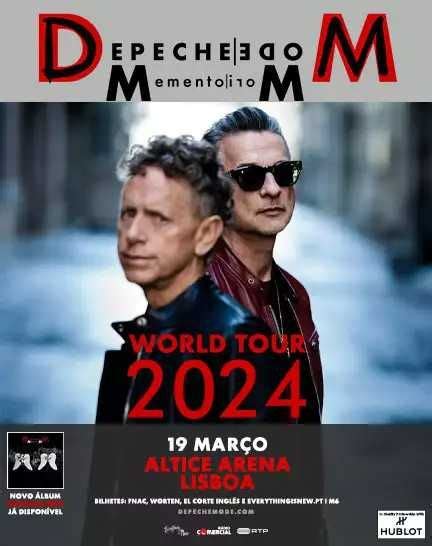 bilhetes depeche mode portugal 2024