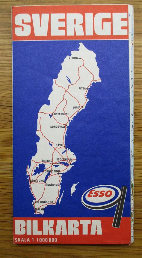 Se produkter som liknar Esso bilkarta Sverige på Tradera (552242365)