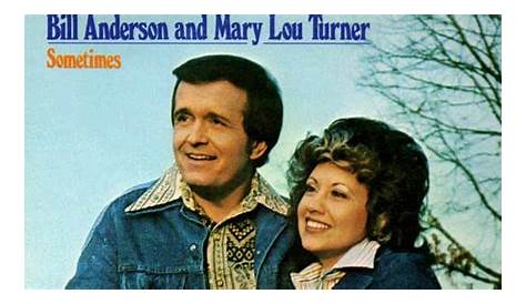 Bill Anderson y Mary Lou Turner A veces LP Vinyl - Etsy España