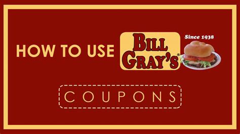 The Best Ways To Take Advantage Of Bill Gray's Coupon In 2023