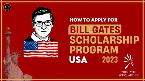 bill gate scholarship program application