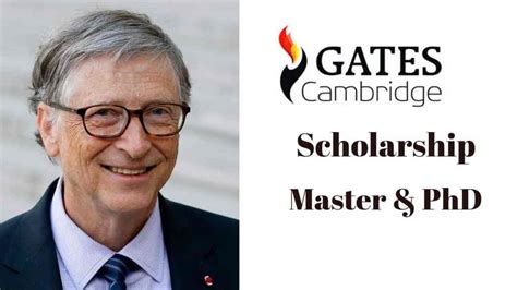 bill gates cambridge scholarship 201