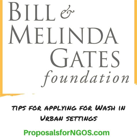 bill gates foundation grants applications