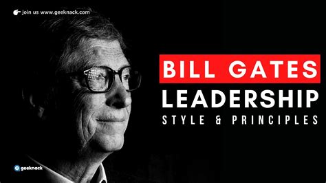 bill gates leadership examples