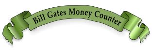 bill gates money live counter