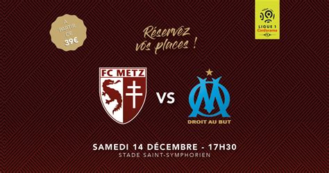 billet fc metz marseille