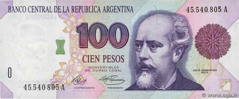 billete 100 pesos argentina