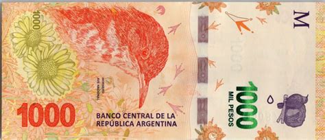 billete de 1000 argentina