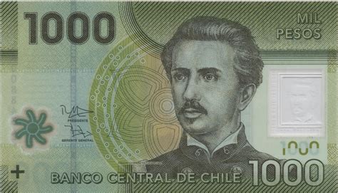 billete de 1000 pesos chilenos
