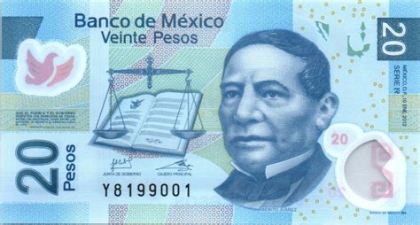 billete de 20 pesos falso
