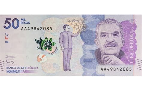 billete de 50000 pesos colombianos
