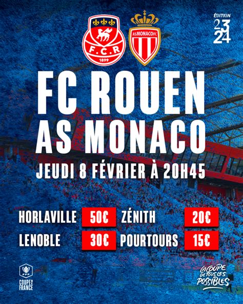 billetterie fc rouen monaco