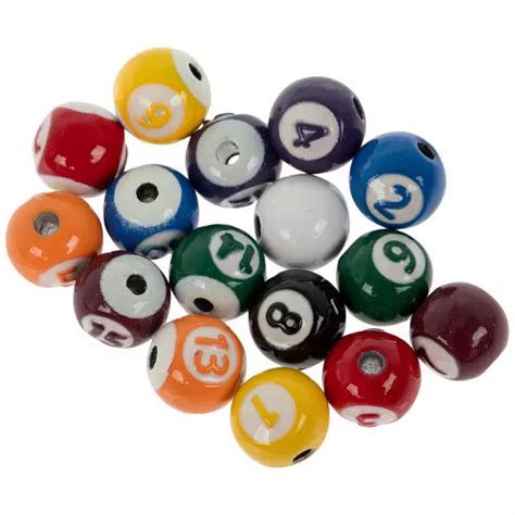 Billiard Ball Beads