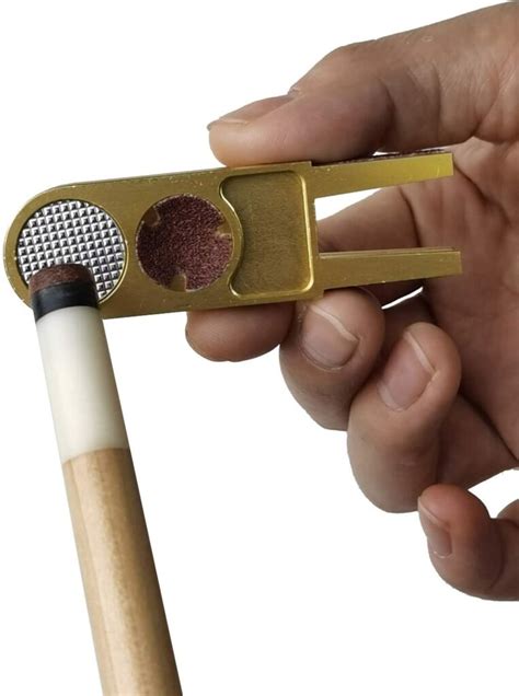 Billiards Cue Tip Sharpener