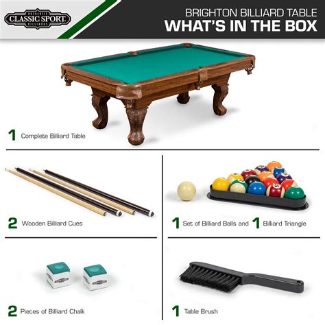 Billiards Equipment Set