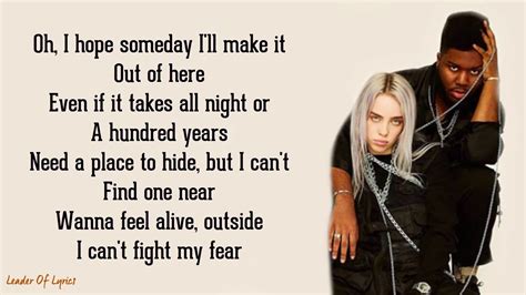 billie eilish - lovely lyrics meaning