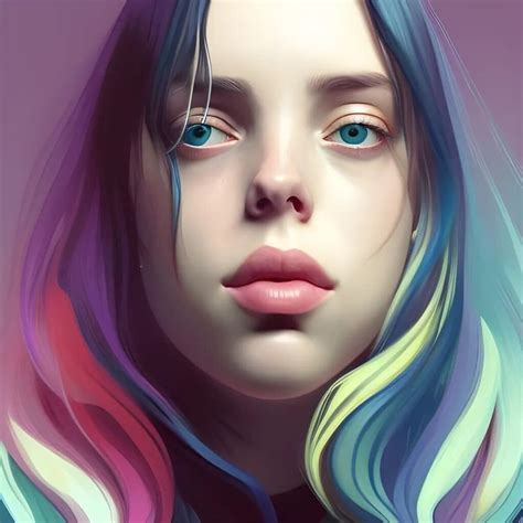 billie eilish ai art