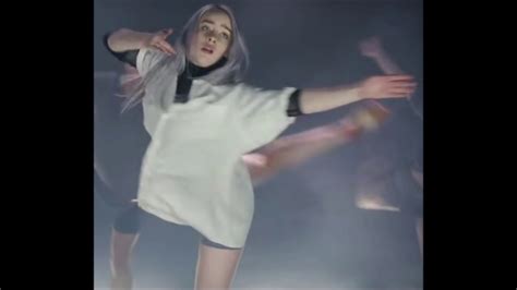 billie eilish dancing video