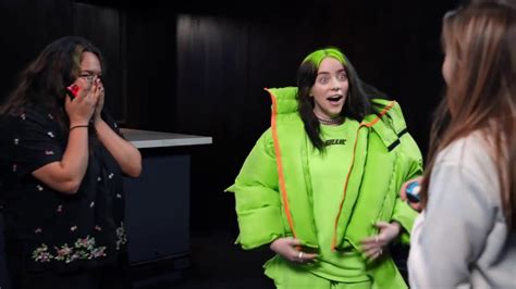 billie eilish fan surprise