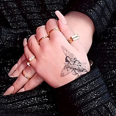 billie eilish hand tattoo