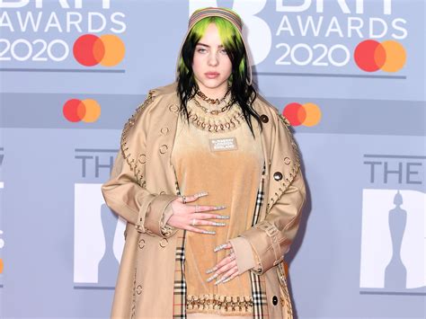 billie eilish height 2021