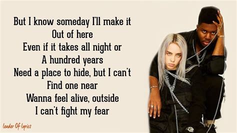 billie eilish lovely lyrics meaning