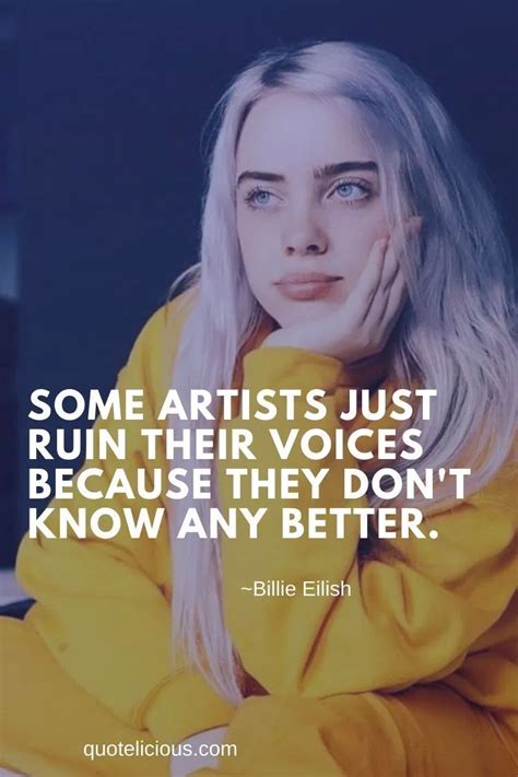 billie eilish quotes lyrics