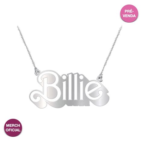 billie eilish x barbie necklace