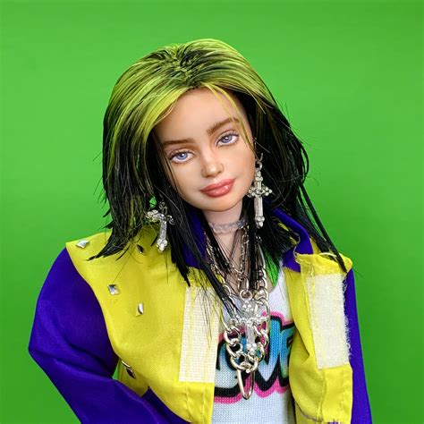 billie elish barbie doll